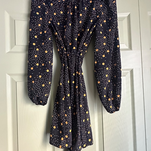 Topshop Button Up Wrap Dress - Picture 5 of 6